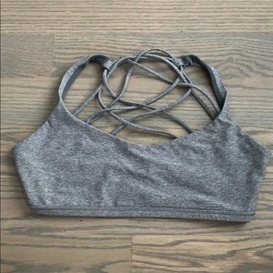 Lululemon Free To Be Wild Bra - Slate Grey